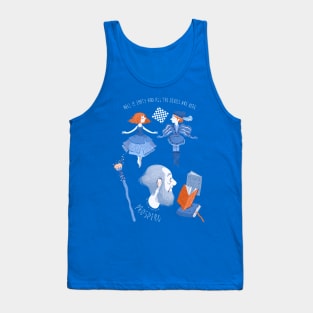 Shakespearean pattern -the Tempest Tank Top